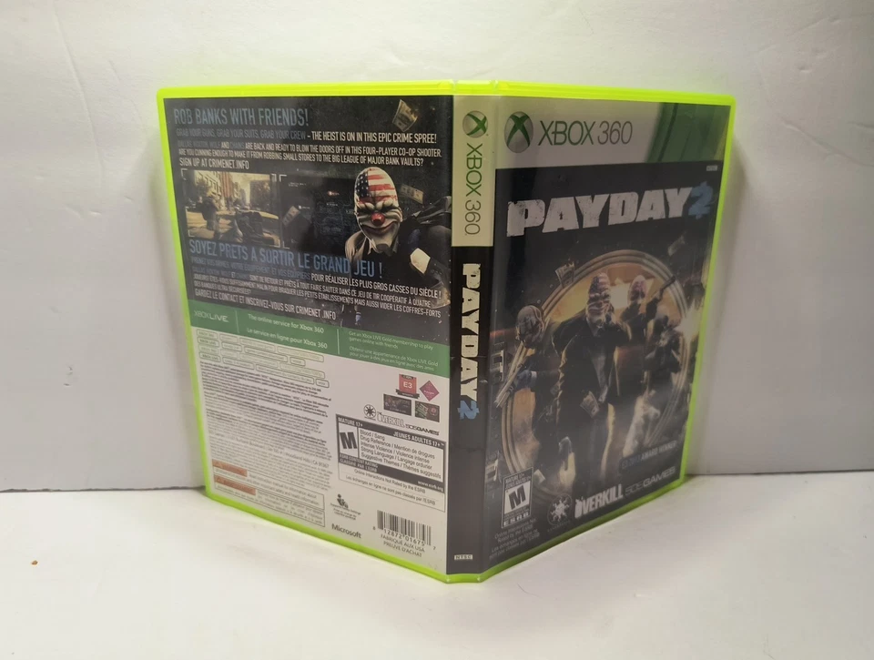 Payday 2 Xbox 360 CIB Complete Tested Like New Condition  - Image 3 of 4