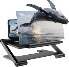 3D HD Mobile Phone Screen Magnifier Projector Foldable Stand for All Phones