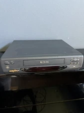 GE VCR Plus + PRO-FECT 4 Head VHS Player Recorder No Remote VG4055 Tested VTG