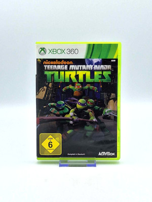 Nickelodeon: Teenage Mutant Ninja Turtles - Xbox 360 - CiB - PAL - DISC POLIERT