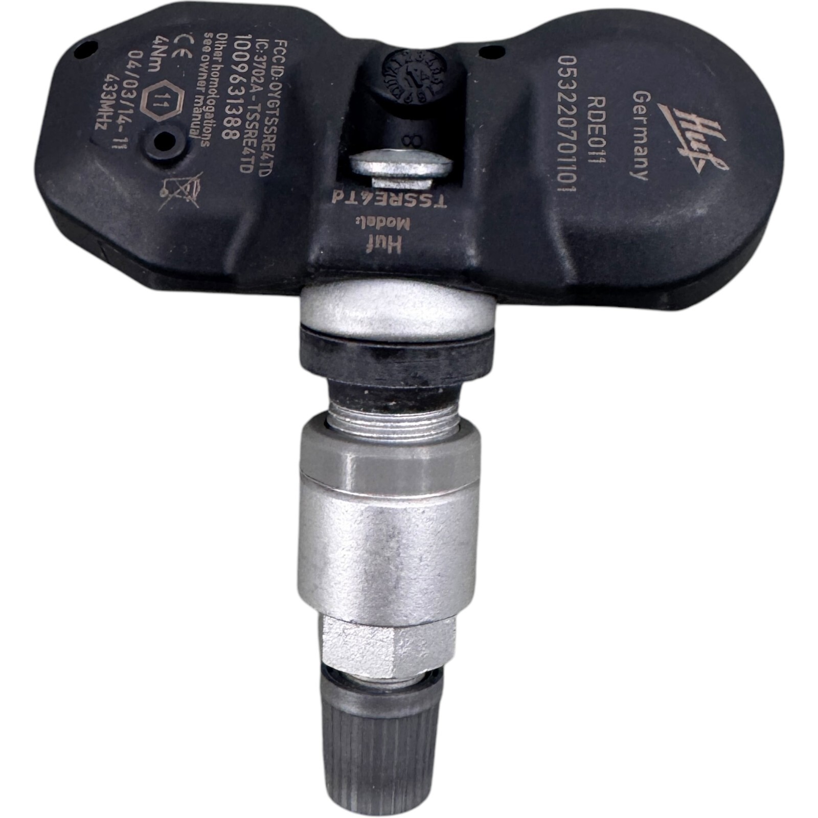 TPMS Sensor HUF RDE011V21 for PORSCHE Maserati Tesla Bentley Ferrari 4 PCS
