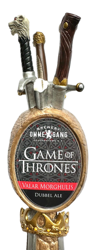 OMMEGANG - JUEGO DE TRONOS - VALAR MORGHULIS - DUBBEL ALE - MANGO DE GRIFO DE CERVEZA - Imagen 7 de 10