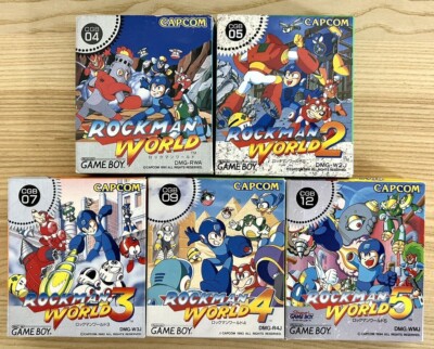 ロックマンワールド1、2、3、4、5 セット ロックマンワールド1.2.3.4.5