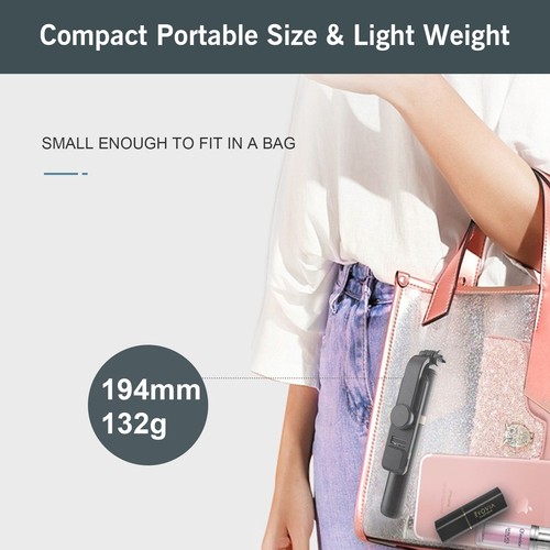 Selfie Stick Tripod Stand w/  & Fill  fr Group Photo B7I2 - Photo 10 sur 12