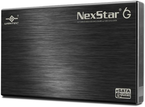 2.5" SATA 6Gb/S to USB 3.0/Esata HDD Enclosure, Black Color (NST-266SU3- - 第 2/3 張圖片