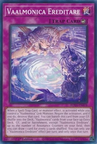 Valmonica Ereditare 3X ROTA-DE078 Rage of the Abyss 1st Edition