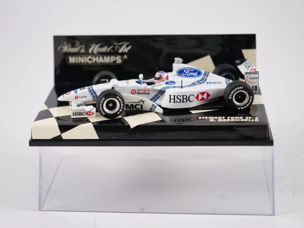 ミニチャンプス製 1/43　スチュワート・フォード　SF-2 Ｒ・バリチェロ 1/43スチュワート SF2 バリチェロ STEWART フォード SF-2（1/43