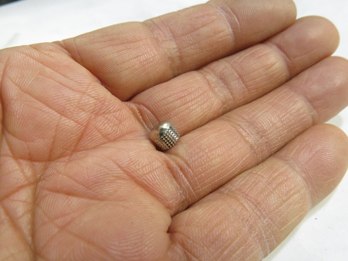 34) Leica 1a lens focus lever head knob screw repair parts nickel