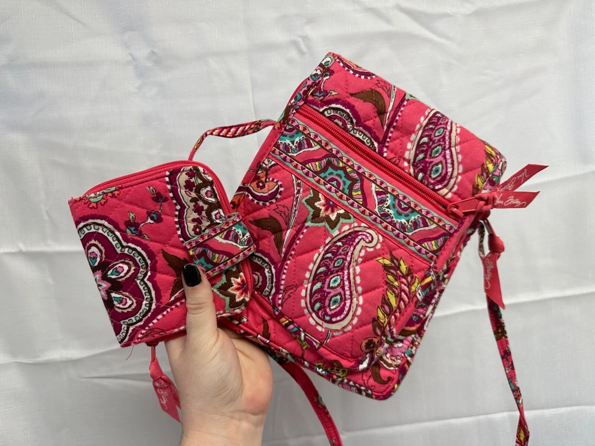Vera Bradley Crossbody and Wallet Call me Coral Retired