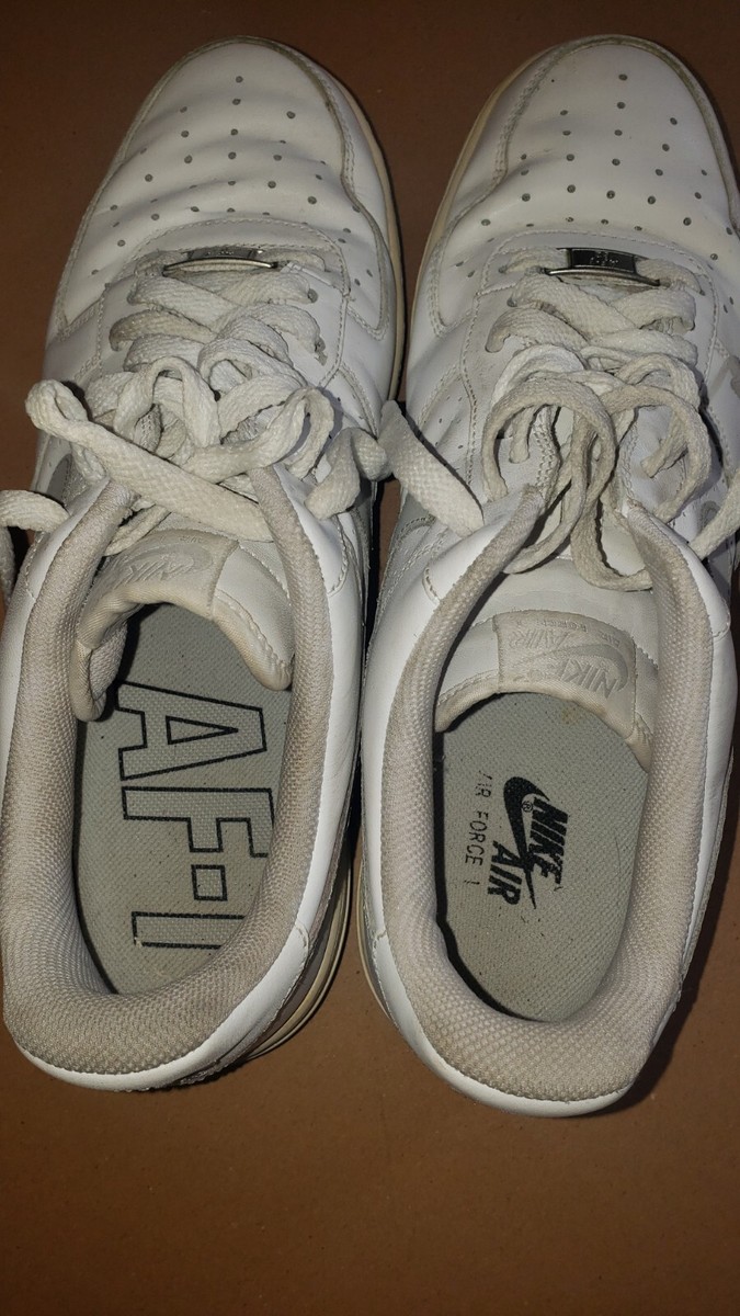 Y*O様 Nike Air Force 1 ホワイト/ブラウン Nike Air Force One Low AF1 'Triple White' Athletic Shoes