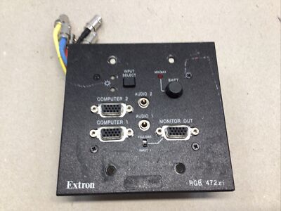Extron RGB 472xi With Wall Plate bl0101