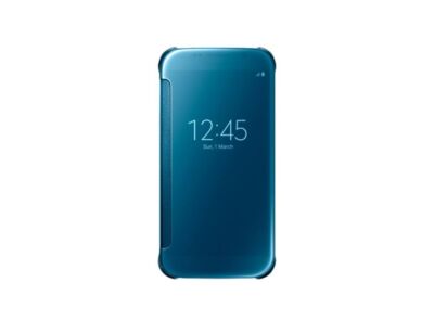 Samsung Galaxy S6 Clear View Cover I Color: Metalic Blue