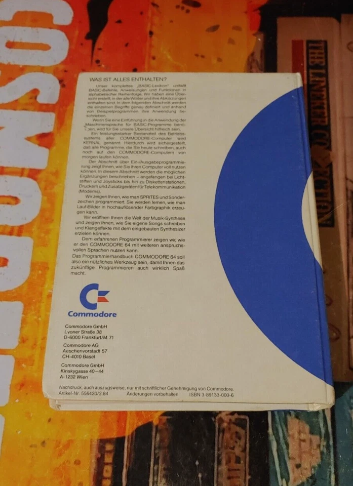 Lawrence Alles über den Commodore 64 (Sachbuchreihe 1) (1984, Buch) C64 8-bit - Bild 2 von 4