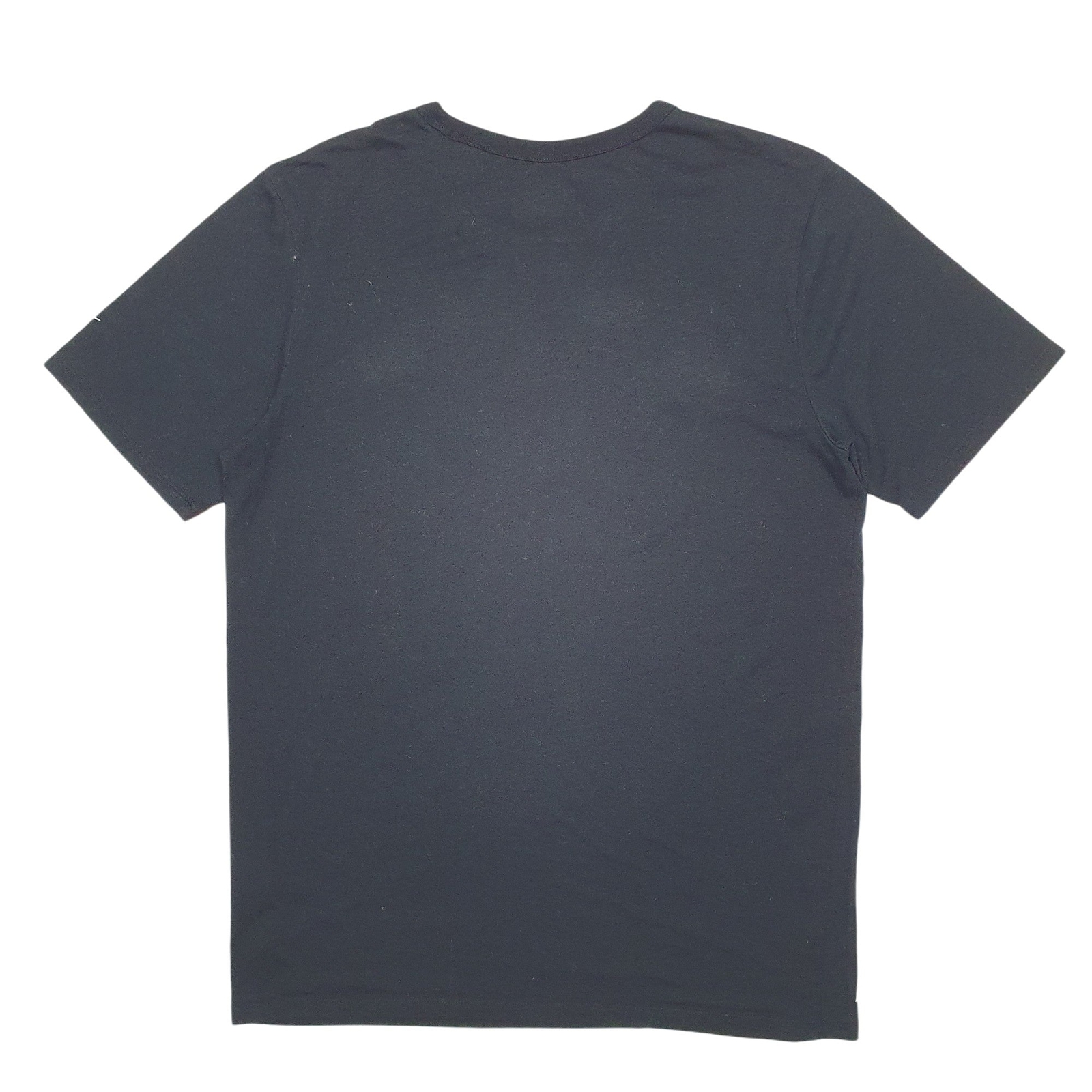 NIKE Black T Shirt Tee Running Spellout Short Sleeve Cotton Blend Mens M image 2