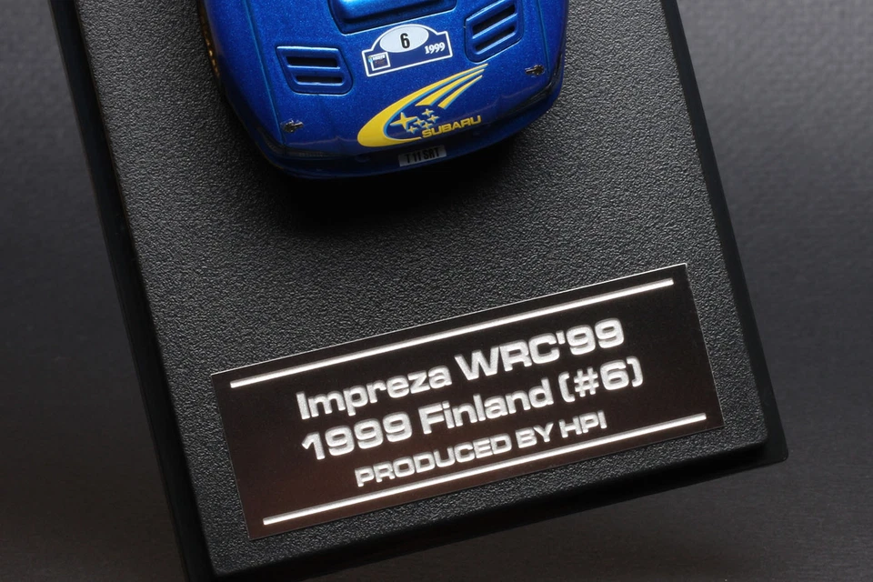 斯巴鲁 Impreza #6 1999 芬兰拉力赛 *Juha Kankkunen * -- HPI #8599 1/43 — 第 4/4 张图片