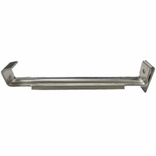 6" Inch K Style Aluminum Gutter Hanger w/ Clip - 10 Pack - Screws Included