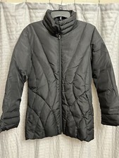 Women  s Black Puffer Jacket New Size M