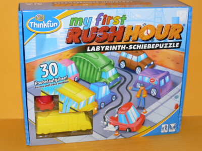 Thinkfun - My First RUSH HOUR - Labyrinth-Schiebepuzzle - ab 3 Jahren - Neu&Ovp