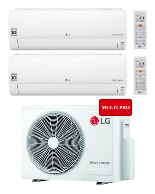 LG Deluxe 2-Raum Multisplit Klimaanlage 2x 2,1 kW A+++/A++ WiFi R32