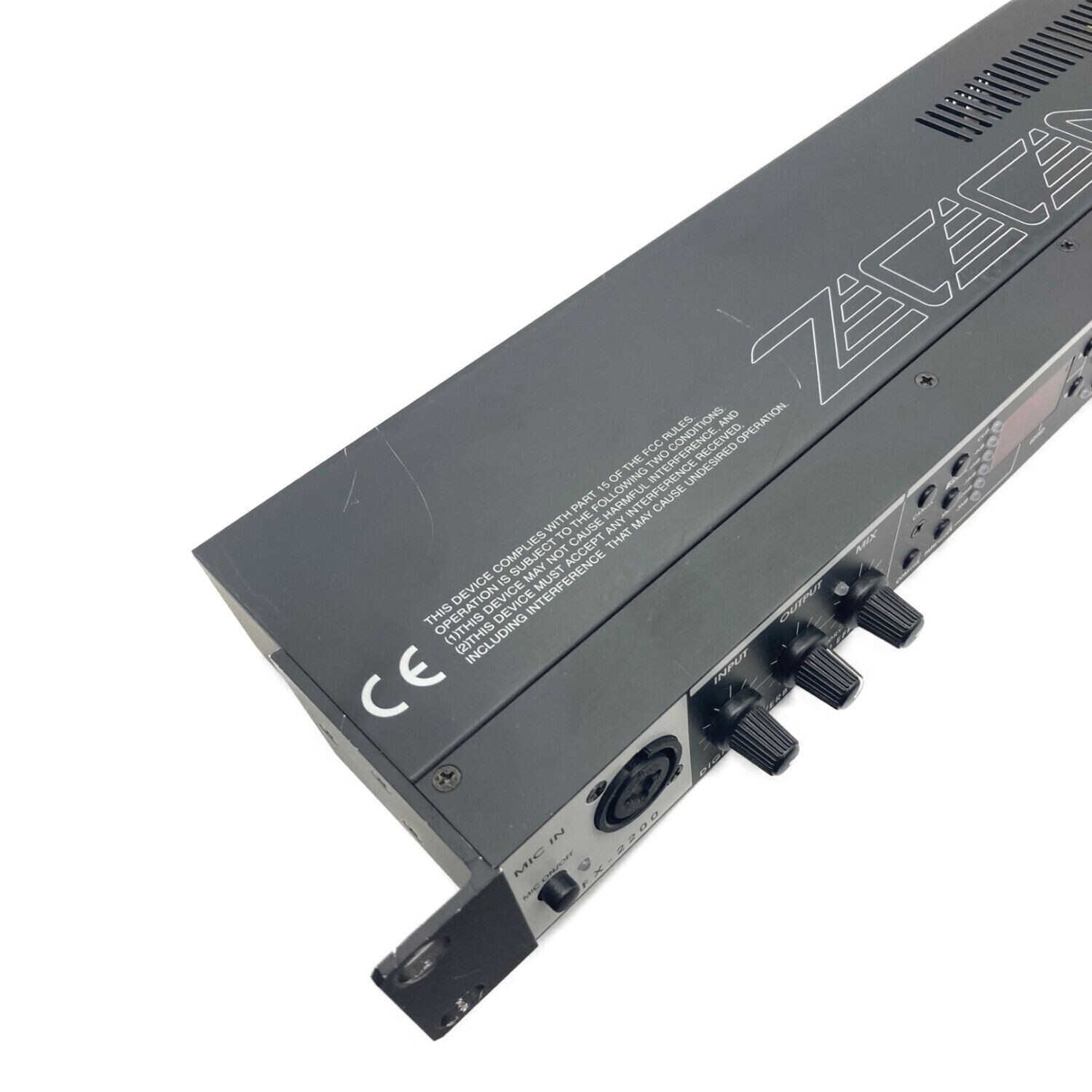 Zoom RFX2200 Digital Reverb & Multi Effects Rackmount eBay