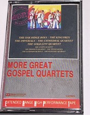More Great Gospel Quartet Gospel Music Album Cassette 1M10