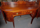 ANTIQUE FEDERAL HEPPLEWHITE STYLE  INLAID MAHOGANY SIDEBOARD AT A BARGAIN !