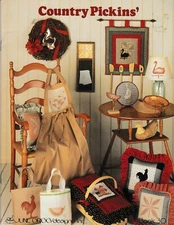 Country Pickins' Cross Stitch | June Grigg Designs Book 30