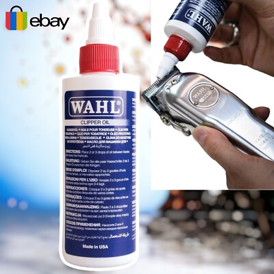 Wahl Clippers oil Electric Hair Trimmer Shaver Blade Lubricant Lube 4oz  Spare | eBay