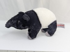 Aurora Tapir Plush Black White 4 Inch Stuffed Animal Toy