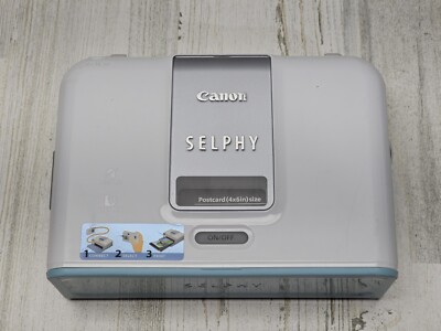 Canon Selphy CA-CP200 Compact 4X6 Postcard Photo Printer No Cable