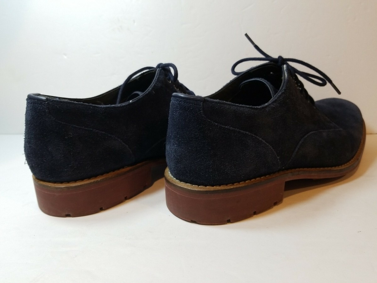 Ted Baker Tichd 2 Mens Navy Blue Suede Oxfords - Size 9 | eBay display picture 2