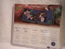 2004 Creative Memories 7x7 BLACK 'N BLUE Scrapbook Refills 12 sheets New Sealed