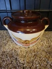 Vintage McCoy Carved Wooden Eagle Pottery Crock with Lid National Gallery of Art