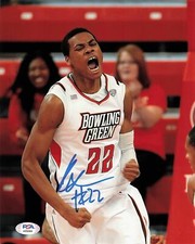 RICHAUN HOLMES signed 8x10 photo PSA/DNA Bowling Green Autographed Sacramento Ki
