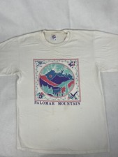 Vtg Palomar Mountains Shirt Size M 90s White Tourist