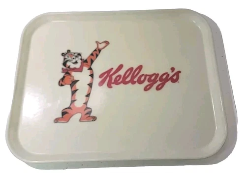 Vintage Kellogg's Tony The Tiger Camtray Plant Cafeteria Lunch Tray Rare ECU