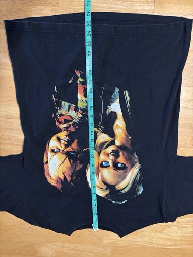 Camiseta Bride of Chicks talla mediana negra con etiqueta Spectra - Imagen 3 de 5