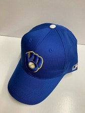 Team MLB Adult Small/Medium Milwaukee Brewers Outdoor Baseball Cap