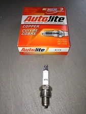 FOUR(4) Autolite 4173 12mm Spark Plug BOX fits MANY Motorcycle/Auto/Small Engine