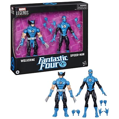Marvel Legends Series, Wolverine and Spider-Man Fantastic Four