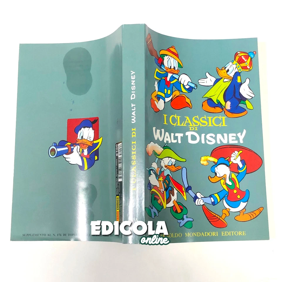 RISTAMPA Fumetto i Classici di Walt Disney Prima serie TOPOLINO numero n. 1 Raro - Immagine 2 di 4