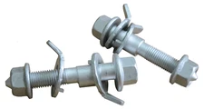 LYKT 2pcs Performance Ez Cam XR Ajustable Front Camber Alignment Bolts 15mm