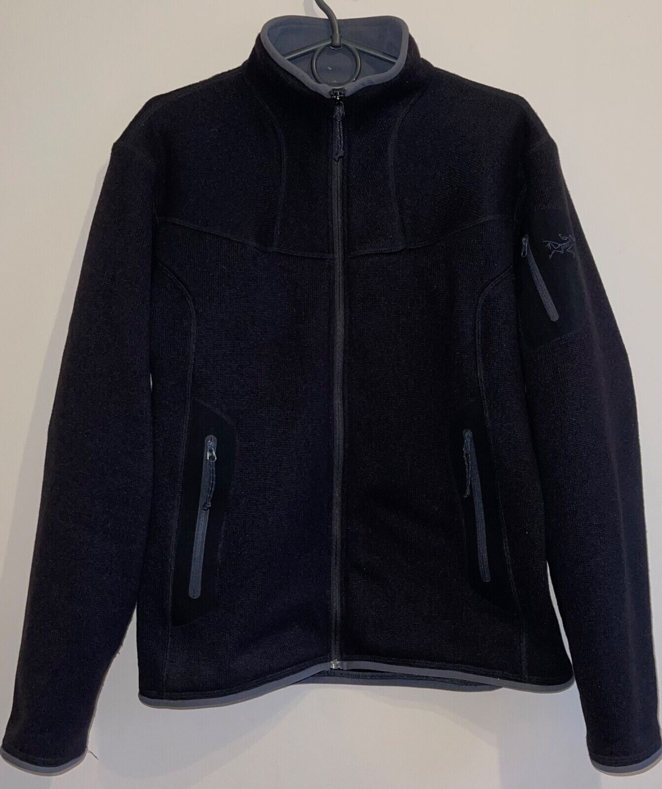 ARC'TERYX COVERT CARDIGAN GIACCA POLARTEC PILE DONNA L MADE IN CANADA OUTDOOR