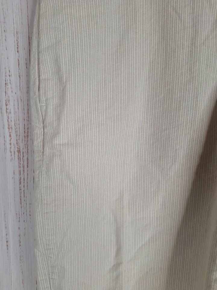 Pantalones Cortos Chinos Izod Para Hombre 36 Beige Rayas Algodón Ligeros Foto 4 de 4