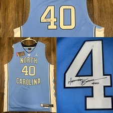 Harrison Barnes Signed Autograph UNC Tar Heels North Carolina NCAA Jersey NBA