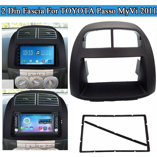 2 Din Car Radio Fascia Panel Dash Kit 