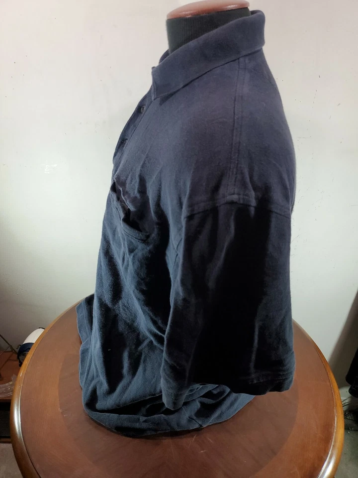 Camisa Polo Tru Spec Para Hombres XL Negra Algodón Honduras Bordada Armas Tácticas Disparar Foto 3 de 4