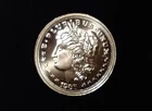 One Troy Oz Silver Trade Unit Lady Liberty  1985  .999 fine silver uncirculated