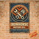 Gas Station Motor Oil Company Metal Wall Decor 8x12 Vintage Tin Sign