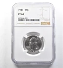 1941 Washington Quarter PF66 NGC *2610